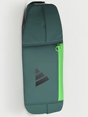 Adidas Pacer Running Waist Pack Teal Green Lime Burst Adjustable Pockets Stretch